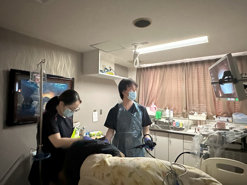 経験豊富な医師による検査